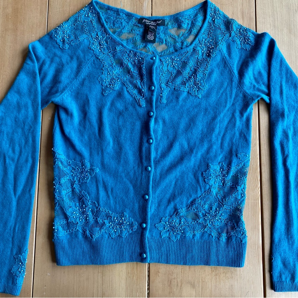 Betsey Johnson lace cardigan